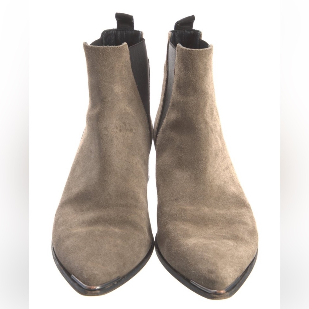 Acne Studios - Tan Suede Chelsea Boots